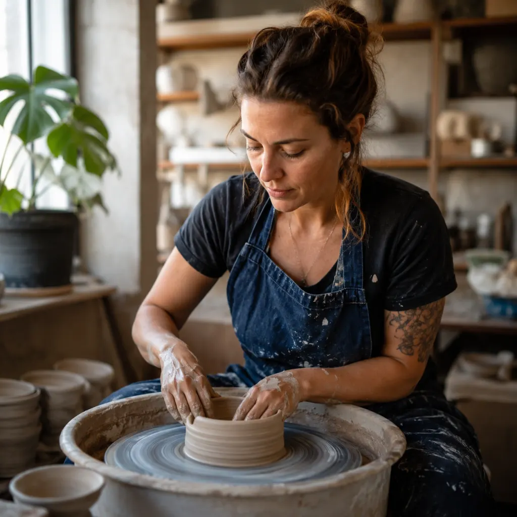 Small-business owner in their workshop